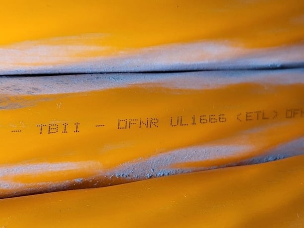 Optical fiber cable, Corning 144K81-T3130-24, 1580;, 62.5/125 micron, new surplus, 2001 - Image 7