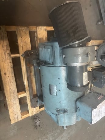 150 HP 1750/2000 RPM Baldor, Frame 409ATZ, DPFG, 500 VA, 300 VF (2 Different motor AVA) - Image 1