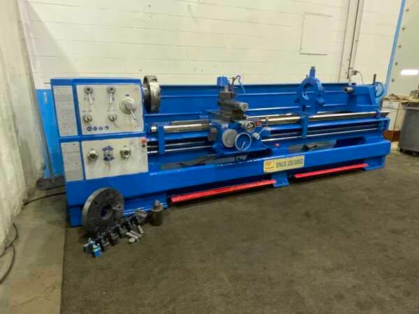 26" x 118" Knuth #SINUS330/3000D, gap bed engine lathe, 17" swing over cross slide, 3-jaw 15" chuck, 2-Axis - Image 3