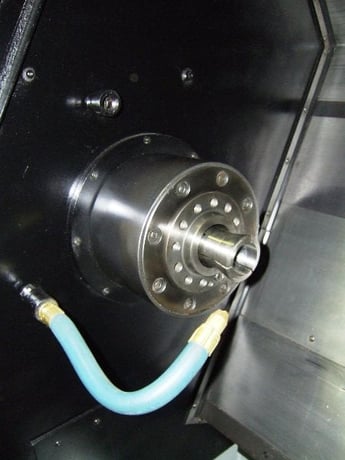 Hardinge #Super-Slant-B-4-GN, 4-Axis, 12" chuck, Siemens Control, tool holders, collets - Image 9