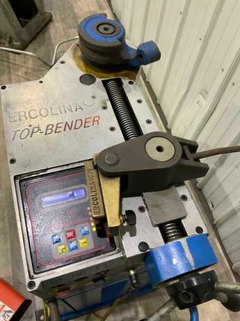 2" Ercolina #TB50, pipe & tube bending machine, 0-180 degree of bend, 1 HP, electric foot pedals, 1995 - Image 3
