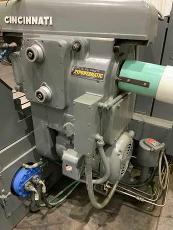 Cincinnati #220-153PL Hypowermatic horizontal production mill, 15" x 63" table, Allen-Bradley PLC - Image 7
