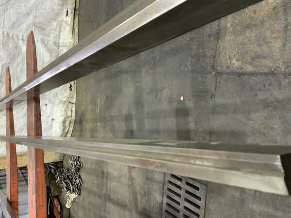 96-1/8" L, Set (top & bottom) offset press brake dies, 1" die width, 1/2" offset, 5" combined height of both - Image 5