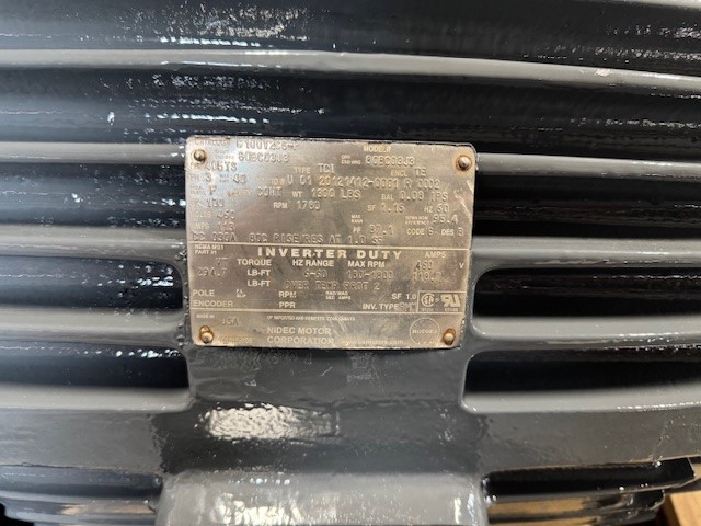 100 HP 1780 RPM U.S. Motors, Frame 405TS, TEFC, 460 Volts, TCI, short staft, refurbished - Image 1