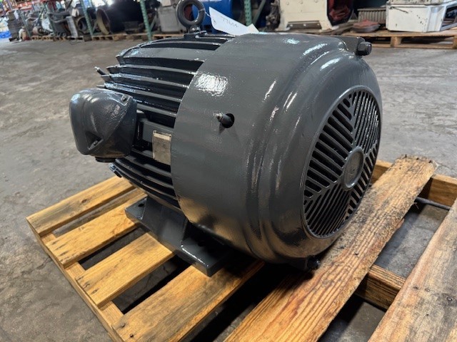 100 HP 1780 RPM U.S. Motors, Frame 405TS, TEFC, 460 Volts, TCI, short staft, refurbished - Image 2