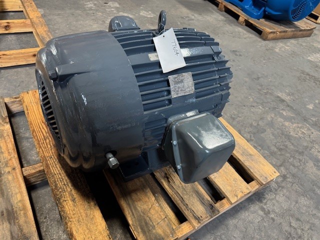 100 HP 1780 RPM U.S. Motors, Frame 405TS, TEFC, 460 Volts, TCI, short staft, refurbished - Image 3