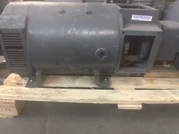30 HP 1750/2300 RPM General Elecric, Frame 288AT, DPFG, 500 VA, 300 VF - Image 4