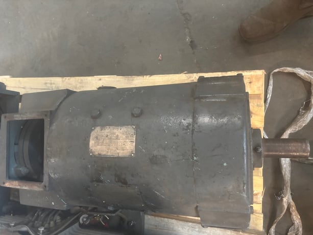 30 HP 1750/2300 RPM General Elecric, Frame 288AT, DPFG, 500 VA, 300 VF - Image 5