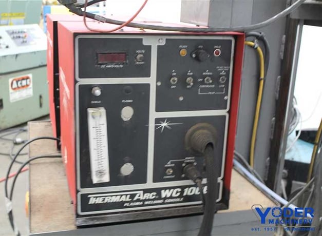 6' x 4' Cayuga Jetline #M140401P, welding manipulator, 34 IPM lift, pendant Control, #62335 - Image 8