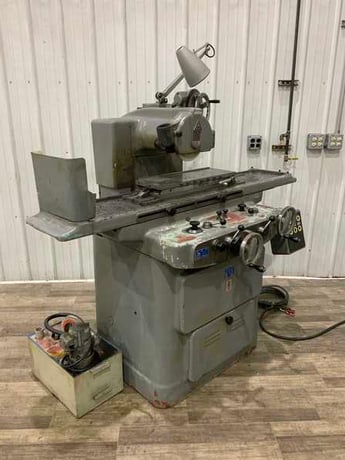 8" x 24" Tos #BPH20, horizontal surface grinder, power elevation, 8" x 2-3" magnetic chuck - Image 7