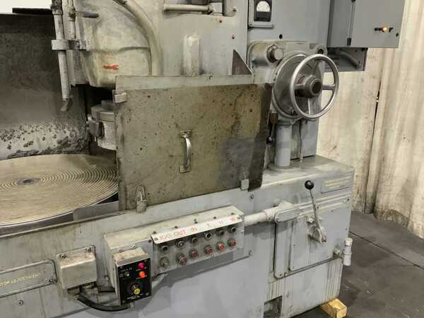 Blanchard #20-36, rotary surface grinder, 36" magnetic chuck, 24" under new wheel, coolant in base, 30 HP - Image 3