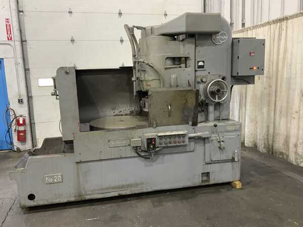 Blanchard #20-36, rotary surface grinder, 36" magnetic chuck, 24" under new wheel, coolant in base, 30 HP - Image 10