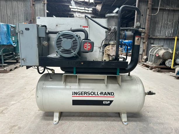 91 cfm, 125 psi, Ingersoll-Rand #EP25-ESP, Screw Air Compressor, 25 HP, 230/460 V. - Image 3