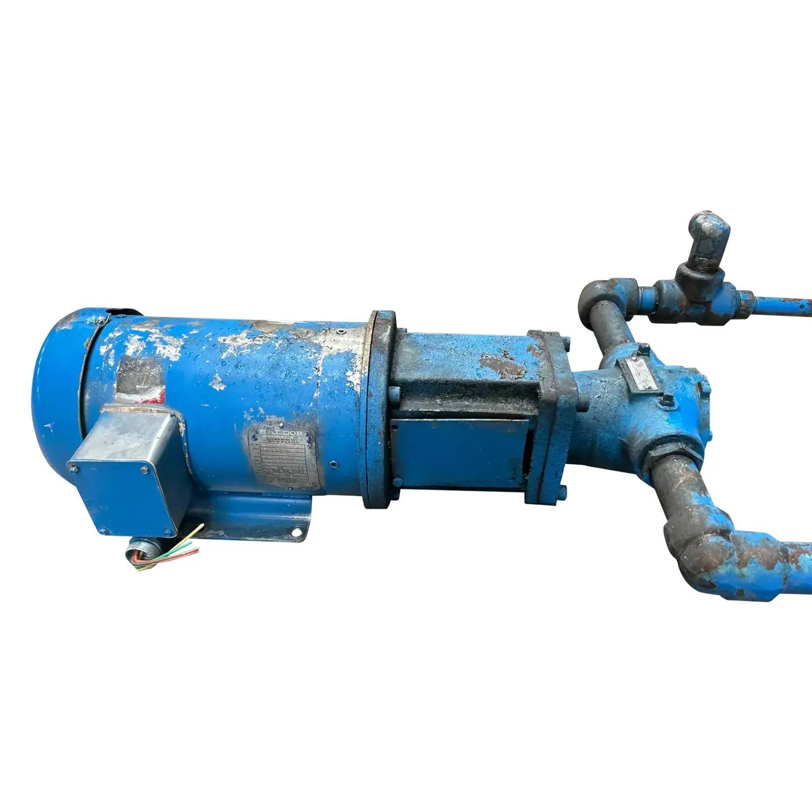 2" Viking #HL495, Rotary Gear Pump, 3 HP, 1750 RPM, 30 GPM, Baldor Electric Motor, 208-230/460 V. - Image 2