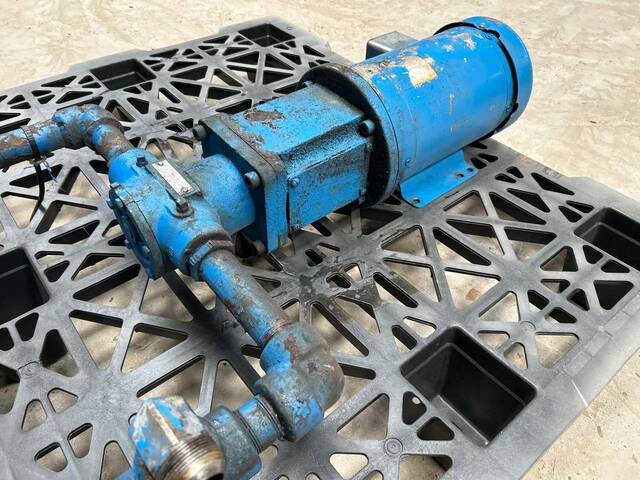 2" Viking #HL495, Rotary Gear Pump, 3 HP, 1750 RPM, 30 GPM, Baldor Electric Motor, 208-230/460 V. - Image 5