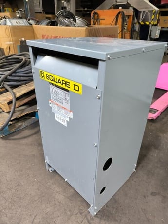 50 kVA, 240/480 Primary, 120/24 Secondary Square D EE50S3H, Transformer, 1 PH - Image 8