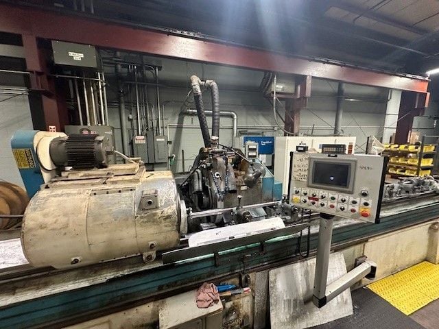 12" x 250" Cincinnati #14-18MH, cylindrical plain grinder, 30" x 12" x 4" wheel, 1976 - Image 7