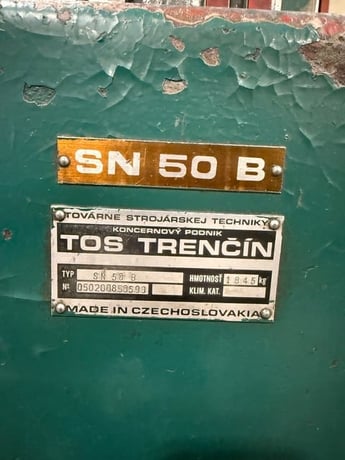 Tos Trencin #SN-50B/2000, manual lathe - Image 8
