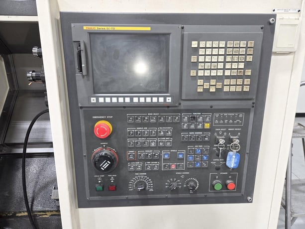 Hwacheon #Cutex-160A, horizontal turning center, 21.6" swing, 6" chuck, 3-jaw, 1.7" bar, 12 turret, A2-5 - Image 6