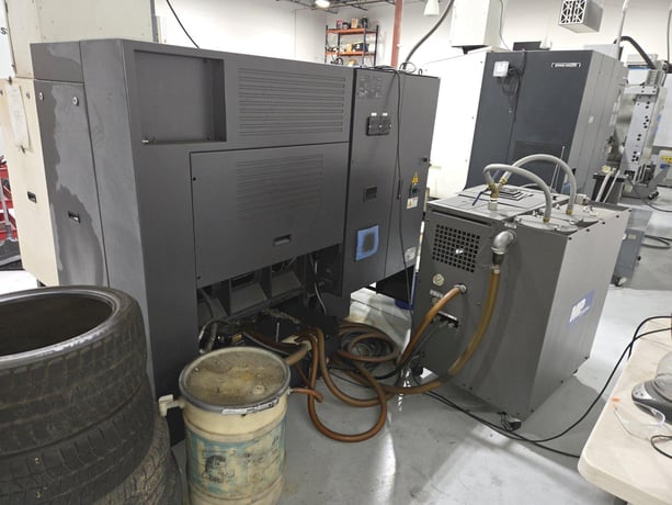 Hwacheon #Cutex-160A, horizontal turning center, 21.6" swing, 6" chuck, 3-jaw, 1.7" bar, 12 turret, A2-5 - Image 7