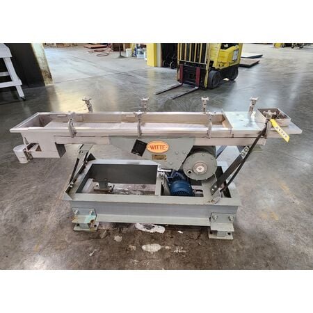 10" x 69" Witte #210-D, Stainless Steel pellet classifier screener, 2 deck - Image 4