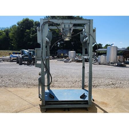Bulk Bag FIBC Filler, fill hopper settler vibration & bag massage, 35 cu.ft. Stainless Steel hopper - Image 4