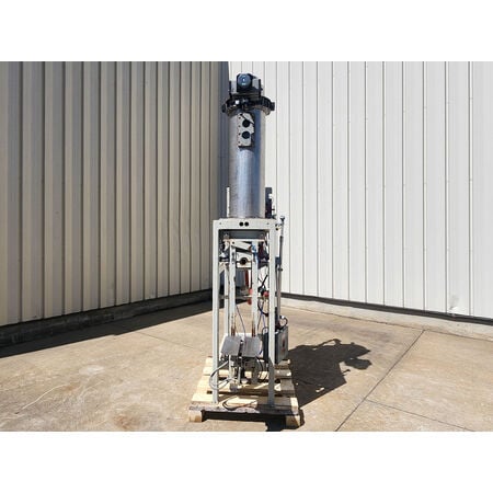 Bemis Packaging Machinery Co #5500-E-424, Stainless Steel valve bag air packer, 10" butterfly valve - Image 3