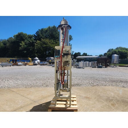 Bemis Packaging Machinery Co #5500-E-424, Stainless Steel valve bag air packer, 10" butterfly valve - Image 4