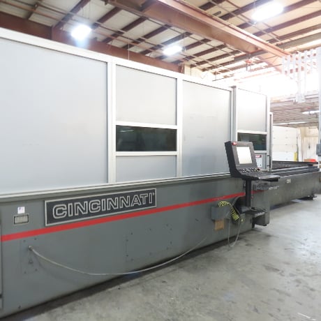Cincinnati #CL-940, CNC fiber laser cutter, 4000 watt, 6' x 12' table, dual table, 2012 - Image 4