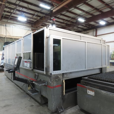 Cincinnati #CL-940, CNC fiber laser cutter, 4000 watt, 6' x 12' table, dual table, 2012 - Image 9