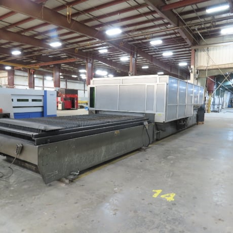 Cincinnati #CL-940, CNC fiber laser cutter, 4000 watt, 6' x 12' table, dual table, 2012 - Image 10