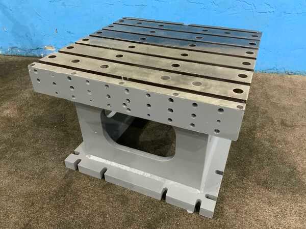 Drill table, 41 -1/4" x 40 -3/4" x 29 -1/2", 7 T slots - Image 4