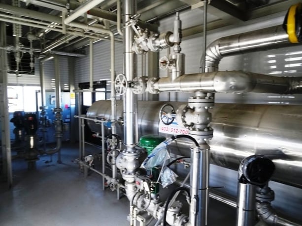 260 psi shell, 260 psi tube, Propak Systems #BKU, Heat Exchanger, 30" Diameter, 25' L, 500&deg;F, 2015 - Image 2