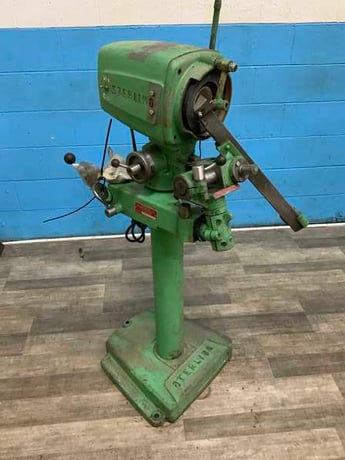 Sterling #DG, drill sharpener, 1/8" to 2-1/2" drill diameter, 24" drill length, pedestal mounted - Image 1