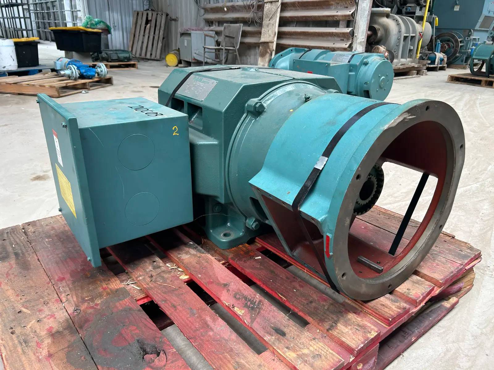 150 HP 3555 RPM Ram Industries, Electric Motor, Frame 405TSC, 230/460 Volts - Image 10