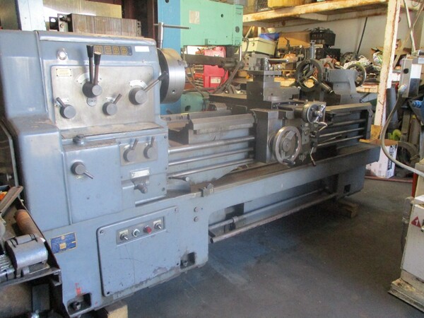20.5" x 60" Webb, gap bed engine lathe, tooling - Image 1
