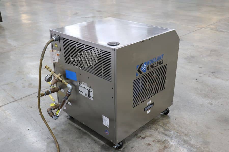 Koolant Koolers #JHI-2000-M, chiller, 2 HP compressor, 1 HP pump, 0.49 KW fan, 230 V., 2020 - Image 5