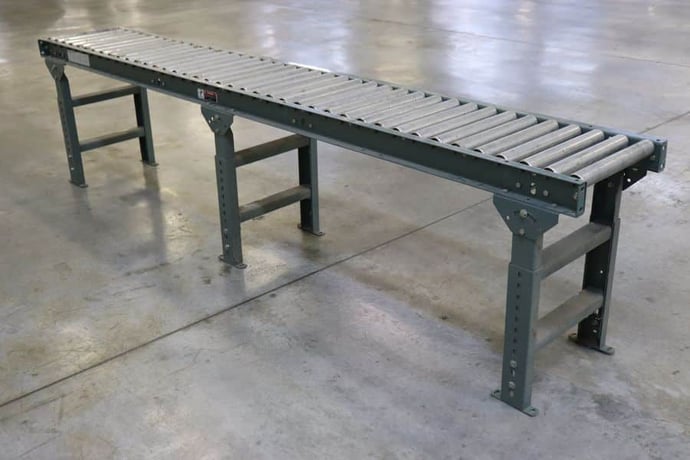 14.5" wide x 10' long, U-Line #H-3411, gravity conveyor - Image 4