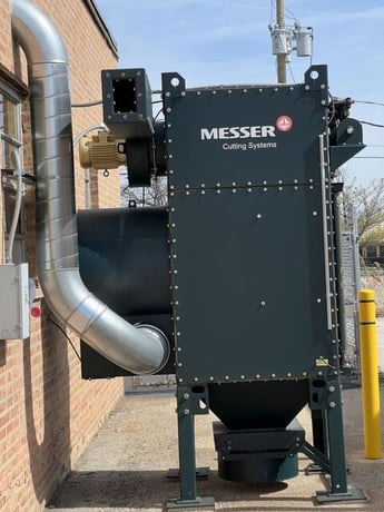 2000 cfm Camfil Farr #GSXP-4, Cartridge Dust Collector, 4 vertical cartridge filters, automatic pulse clean - Image 3
