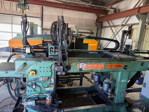 Peddinghaus #PCD-1100, CNC Beam Drill, 850 RPM, 1-9/16" diameter, 13.5 HP, 130 FPM, 2007 - Image 1