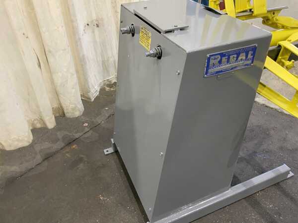 4000 lb. Regal #4000-12-SRNP-SDB, coil reel, 12" width, 48" outside dimensions, 12"-22" ID, 6 keepers, drag - Image 3