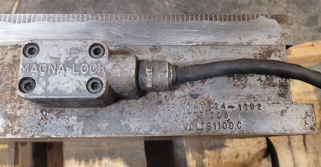 Magna Lock, fine pole magnetic chuck w/ rectifier & controller - Image 8