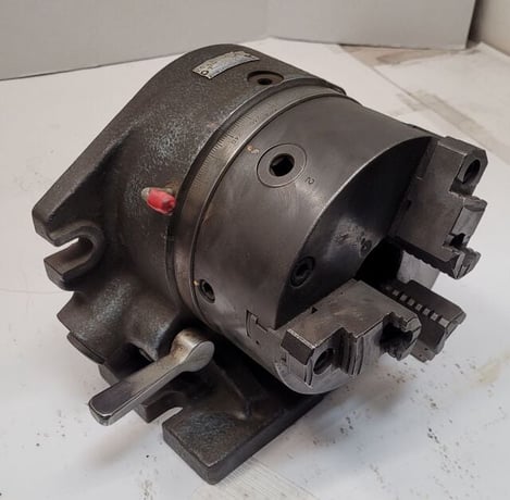 Yuasa #550-006-Super-Spacer, ACCU-DEX Rotary Indexer w/ 3 Jaw chuck, 1.73" hole diameter - Image 1