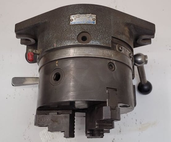 Yuasa #550-006-Super-Spacer, ACCU-DEX Rotary Indexer w/ 3 Jaw chuck, 1.73" hole diameter - Image 3