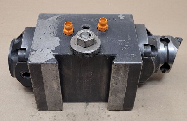 Aloris #DA4Q-3000, boring bar holder, Kennametal KM63-NCM-EF flange mount - Image 3