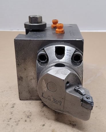 Aloris #DA4Q-3000, boring bar holder, Kennametal KM63-NCM-EF flange mount - Image 9