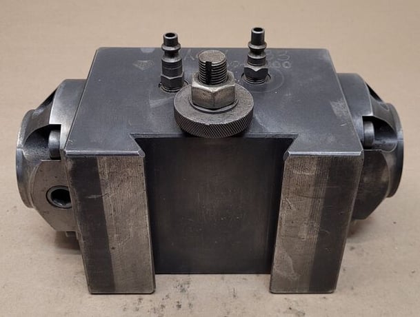 Aloris #DA4Q-3000, boring bar holder, Kennametal KM63-NCM-EF flange mount - Image 2