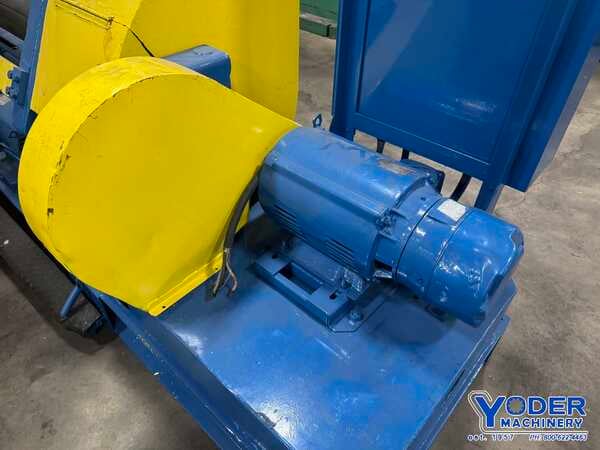 8' x 1/4" Webb #R3LR8008, plate bending rolls, 8" roll diameter, air drop end, forward/reverse, 1972 - Image 7