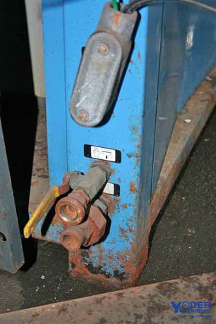 1600 scfm, 120°, 100 psi, Hankison #PR1600, refrigerated air dryer, R-22, 8" air in/outlet, 1997 - Image 10