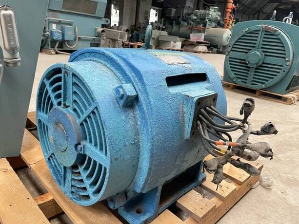 100 HP 3530 RPM Toshiba, 3-Phase Induction Motor, Frame 365T, 230/460 Volts - Image 5